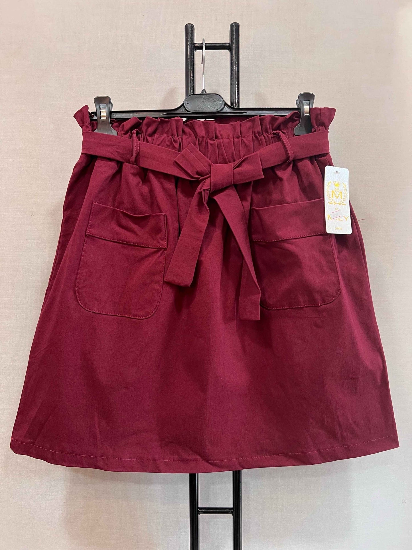 Jupe CARLITA bordeaux