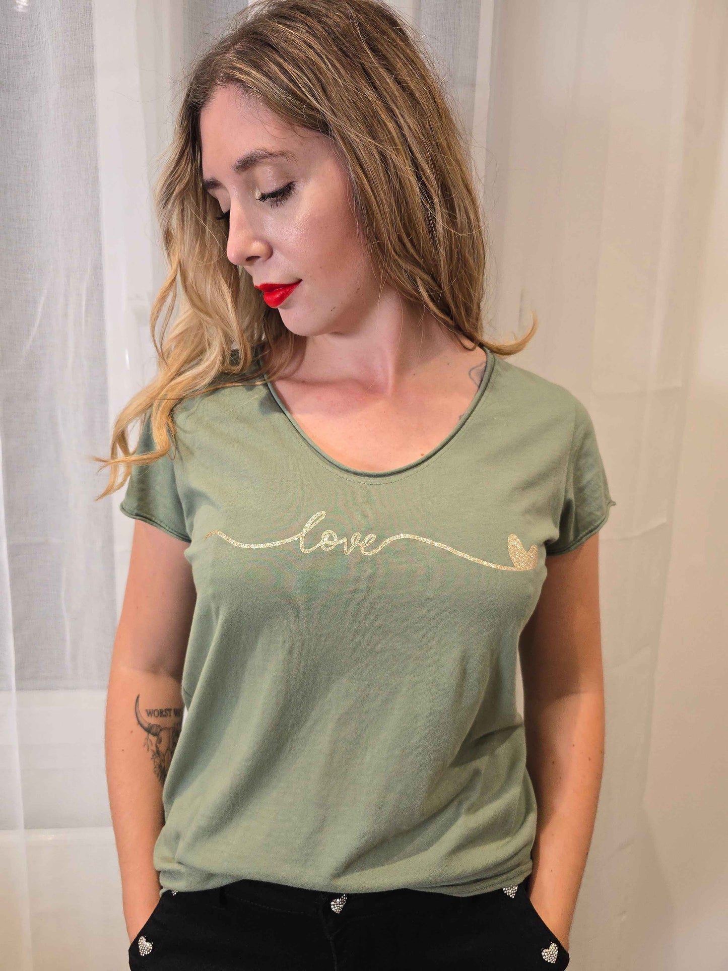 Tee-shirt CARLOS kaki
