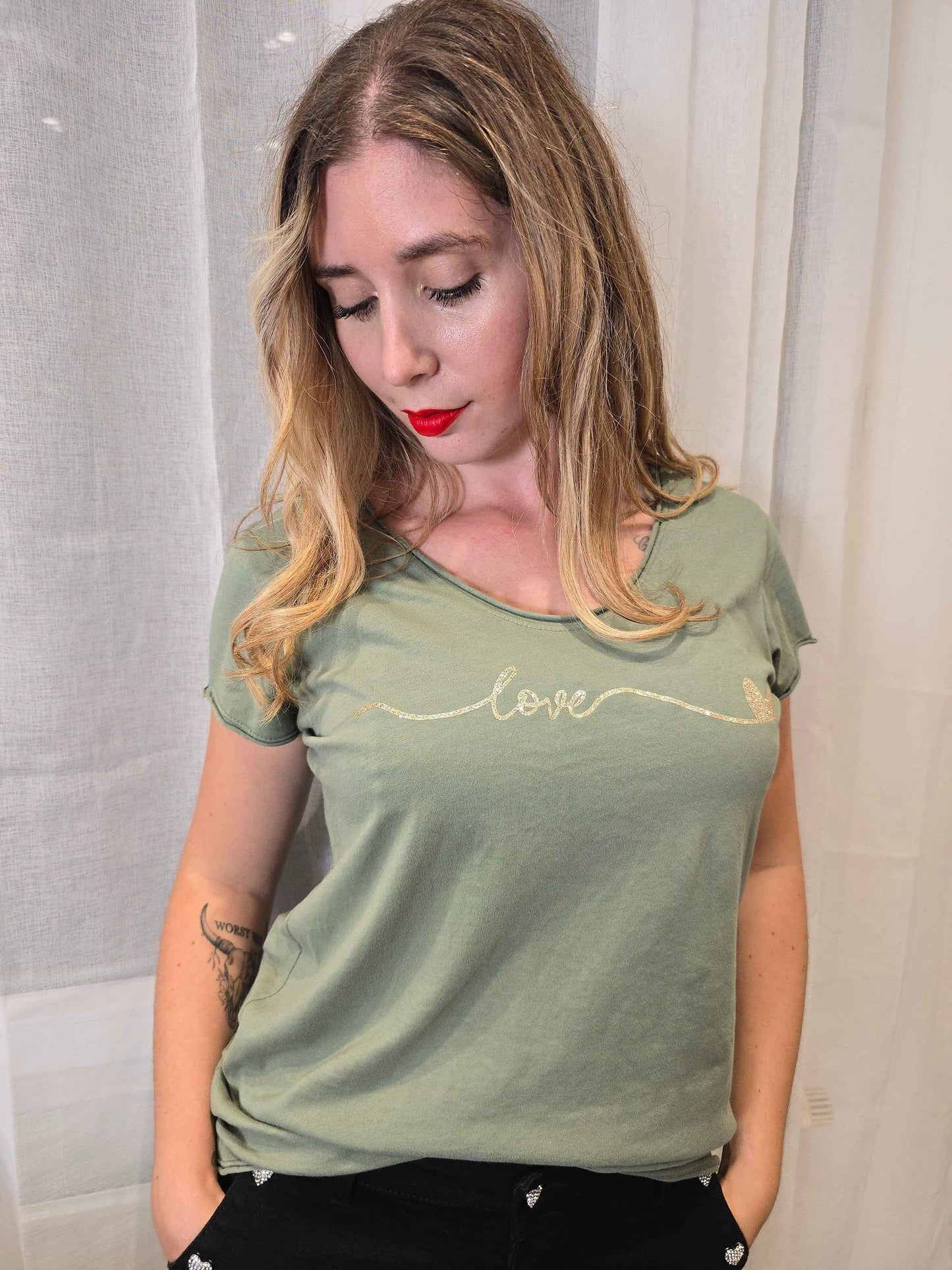 Tee-shirt CARLOS kaki