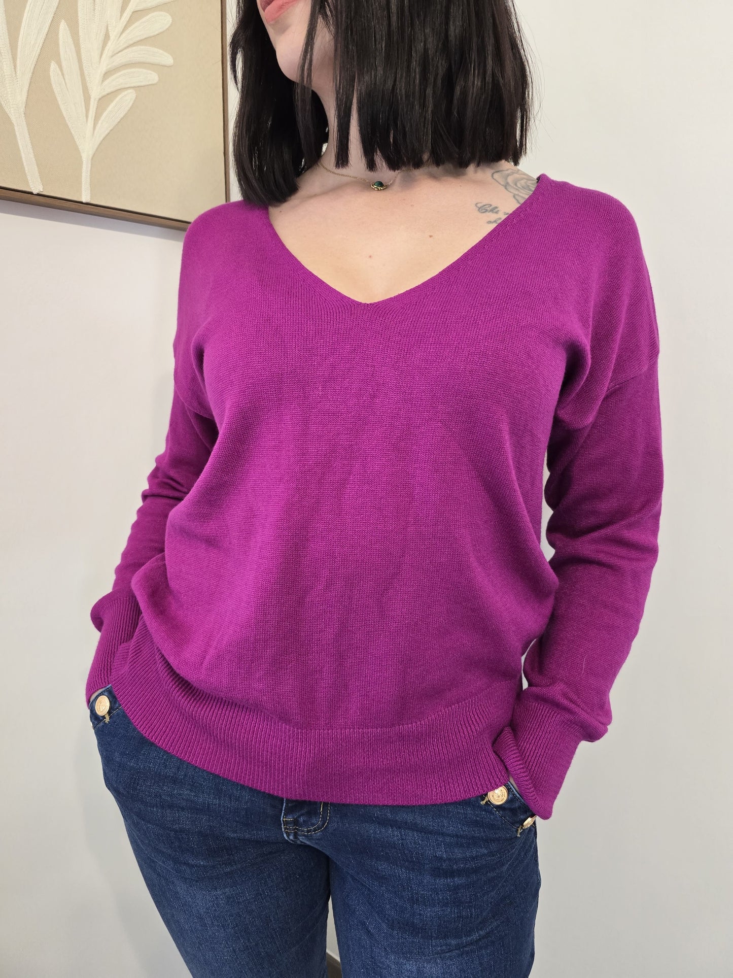 Pull Clément Violine