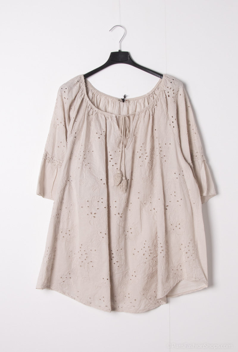 Blouse Elena Ecru