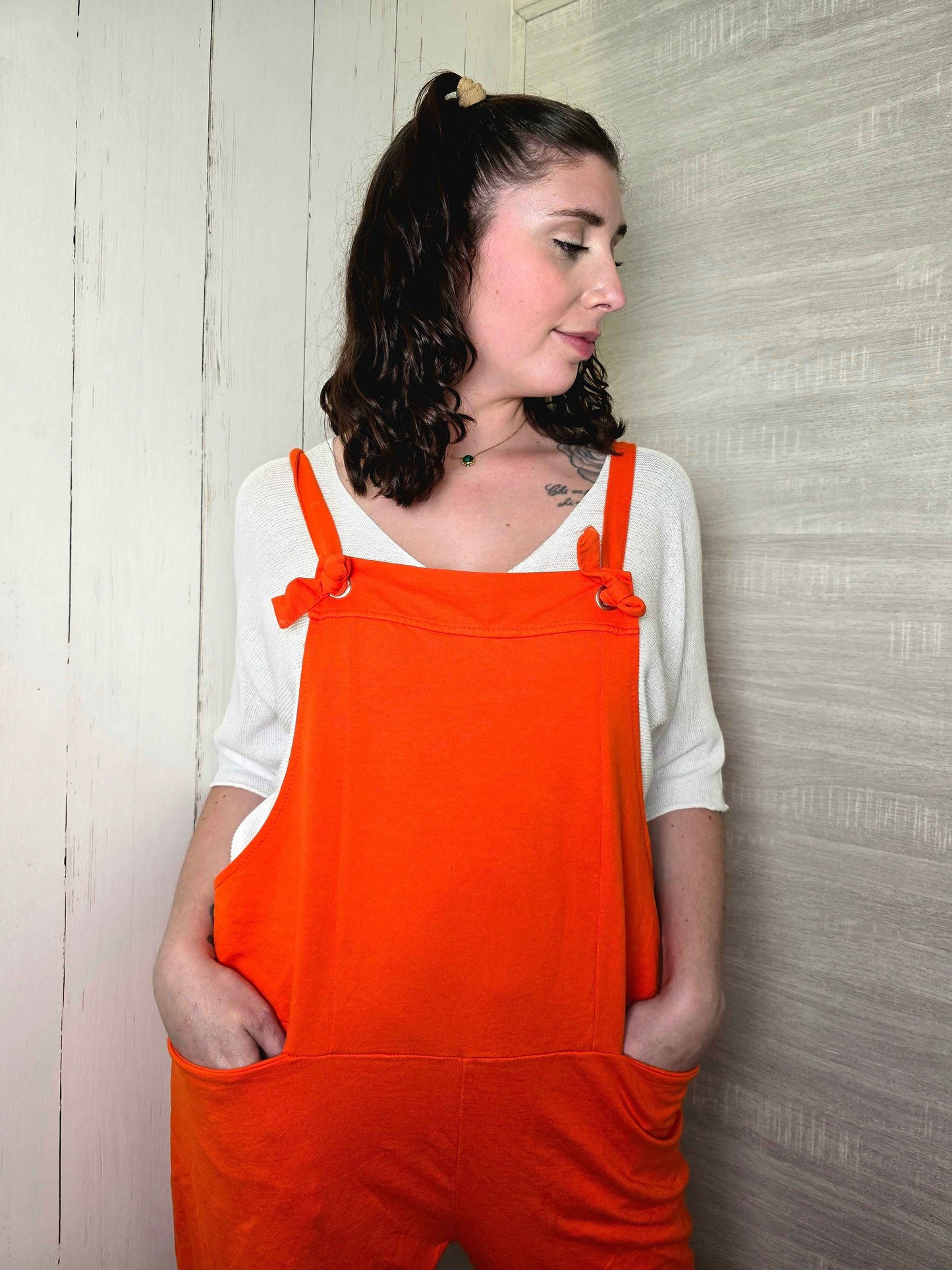 Salopettes Laure Orange