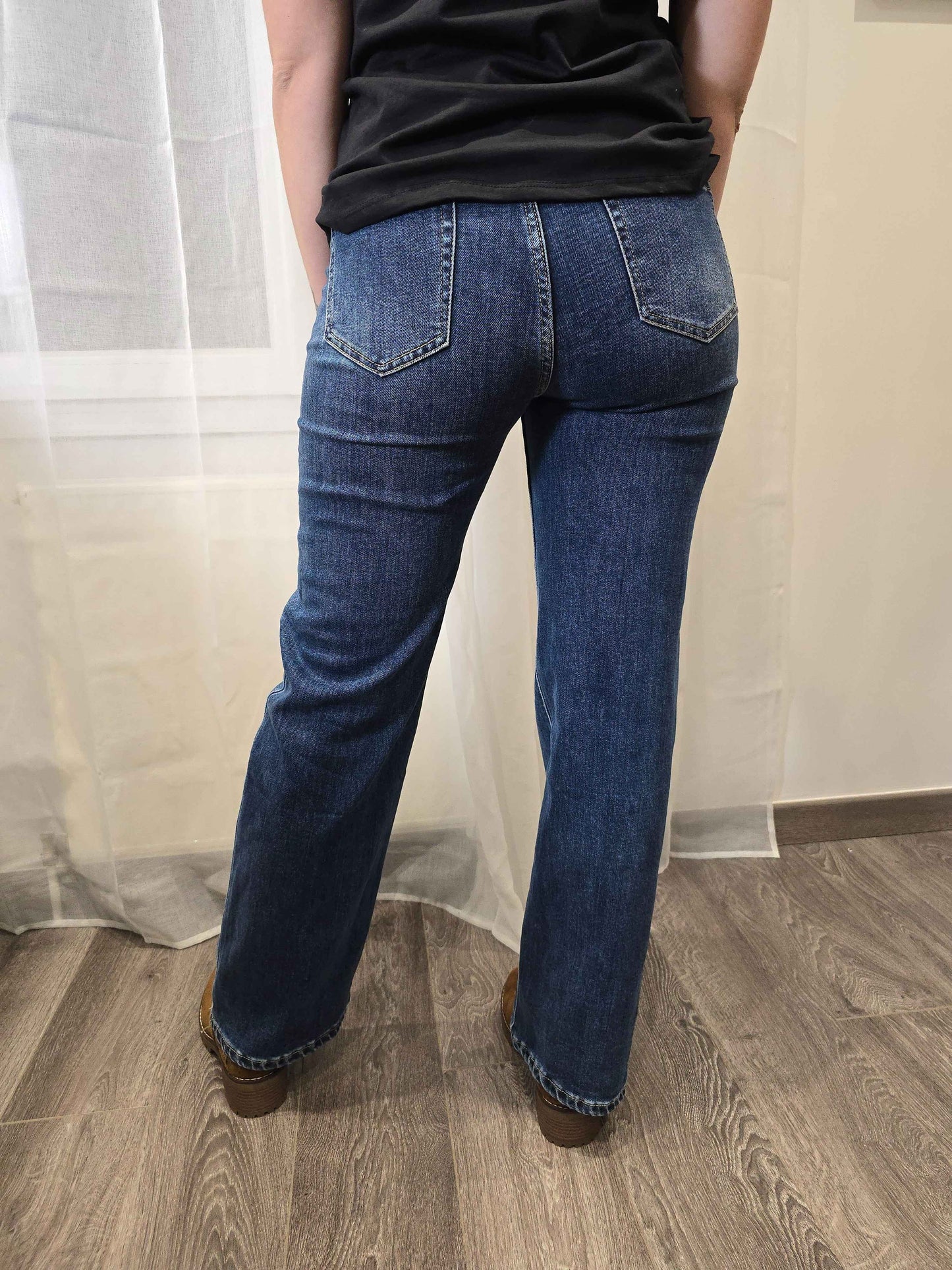 Jean MIGUEL Wide leg bleu