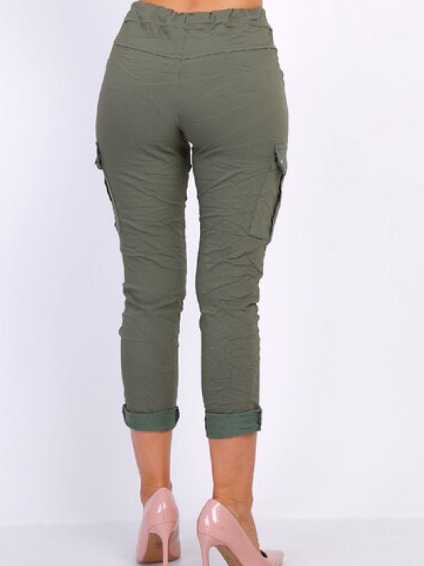 Pantalon Cargo Kaki