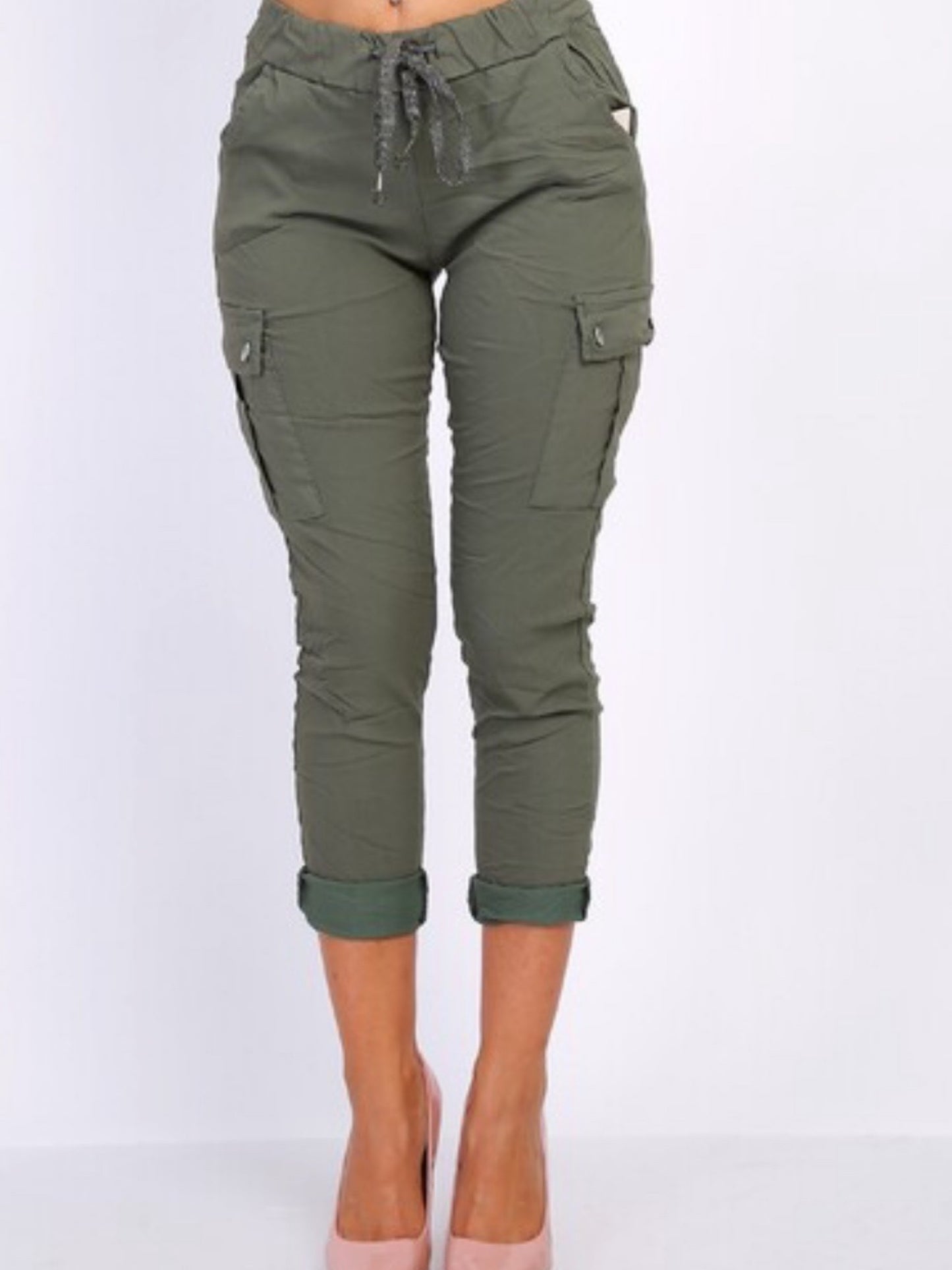 Pantalon Cargo Kaki