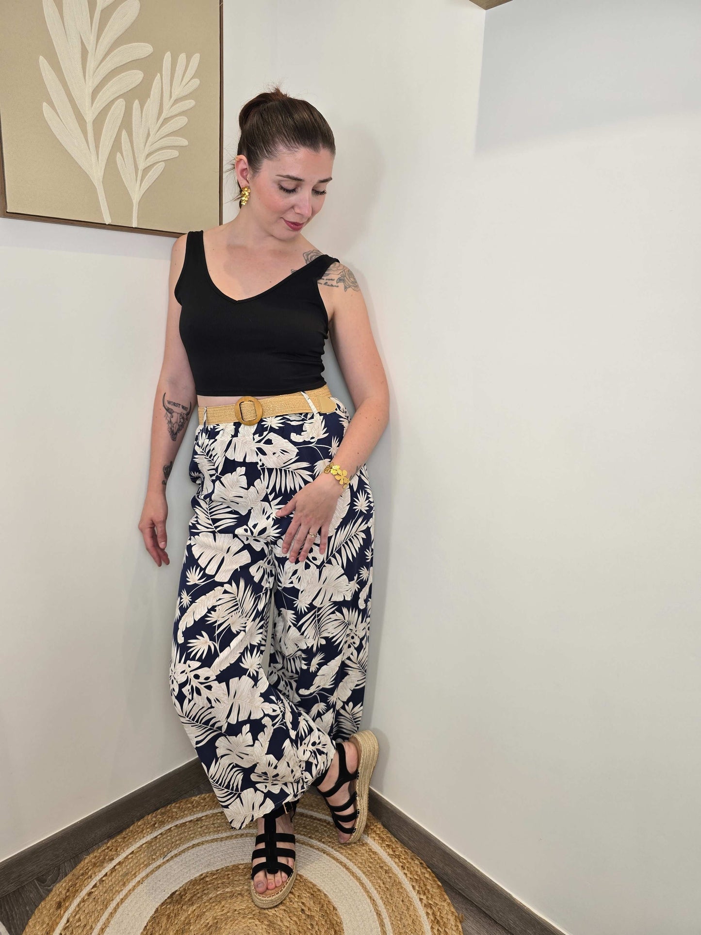 Pantalon SOAN bleu