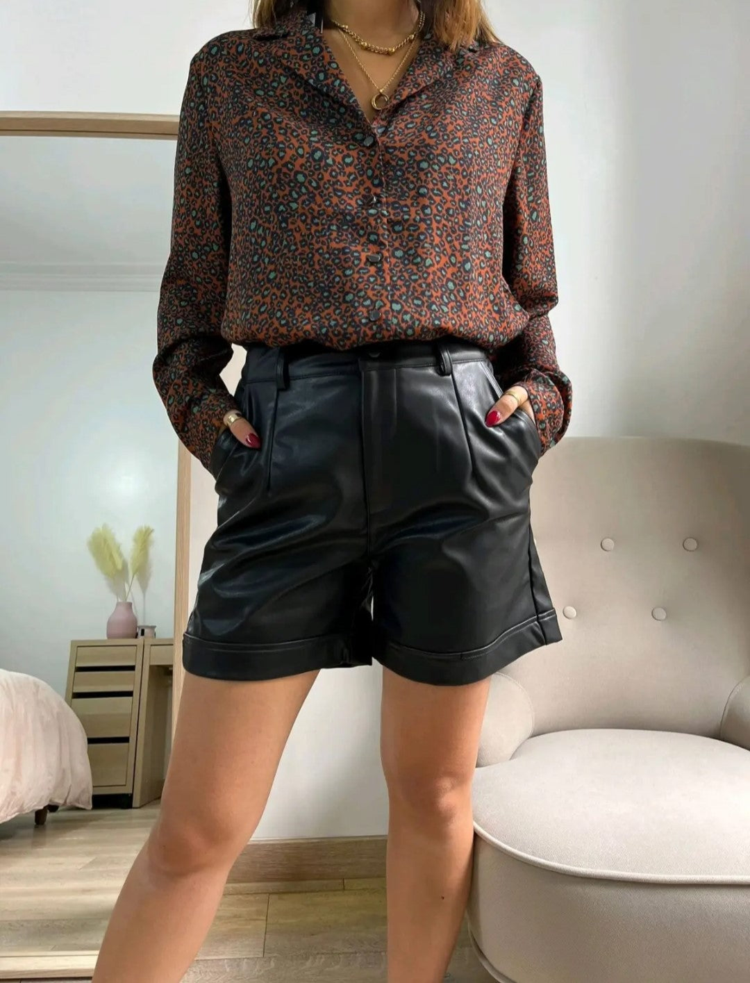 Short Antoine Noir