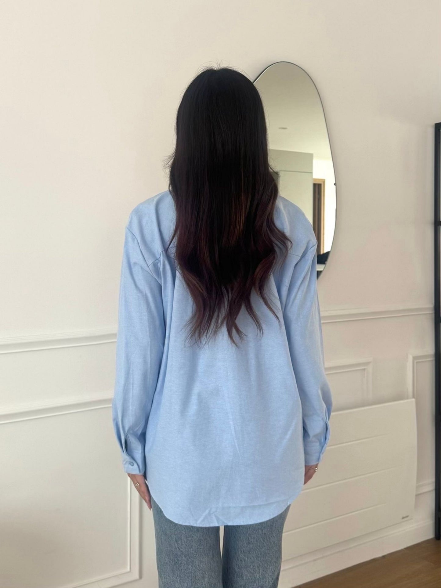 Chemise YEIMY bleu ciel