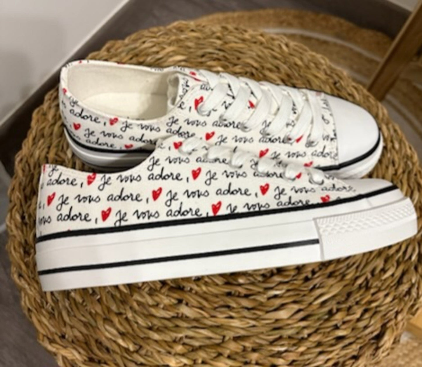 Basket "Je vous adore"