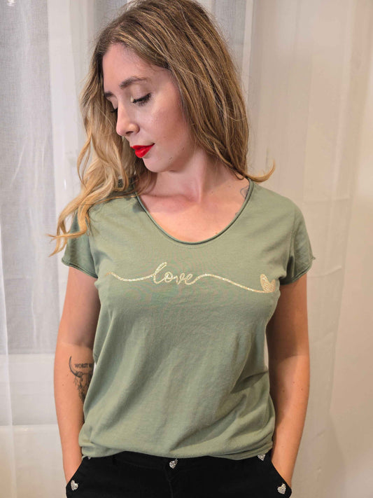 Tee-shirt CARLOS kaki