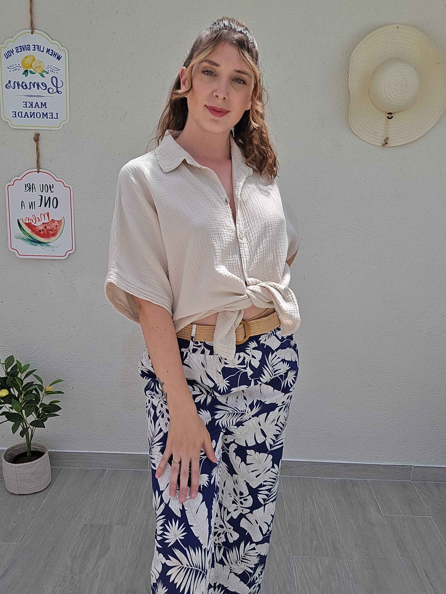 Pantalon SOAN bleu