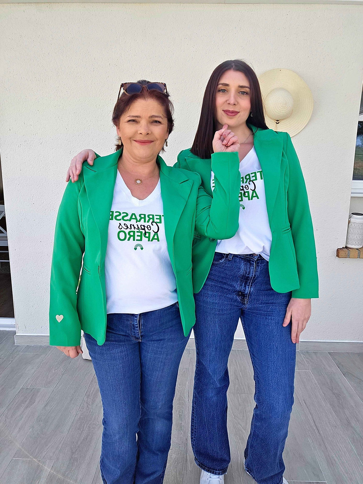 Veste blazer Donna Verte