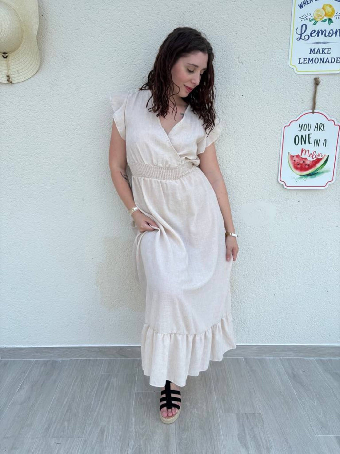 Robe ELEA Beige