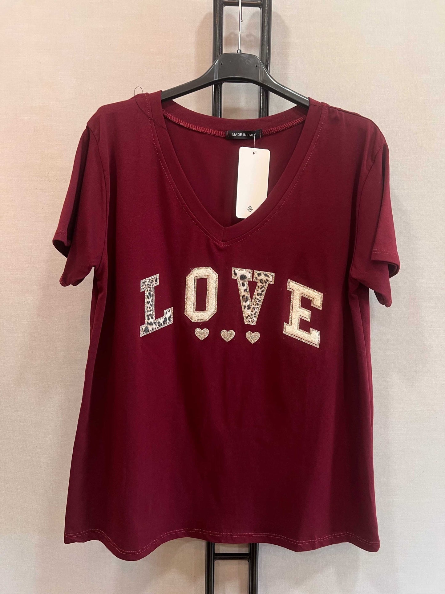 Tee-shirt ELIAS bordeaux