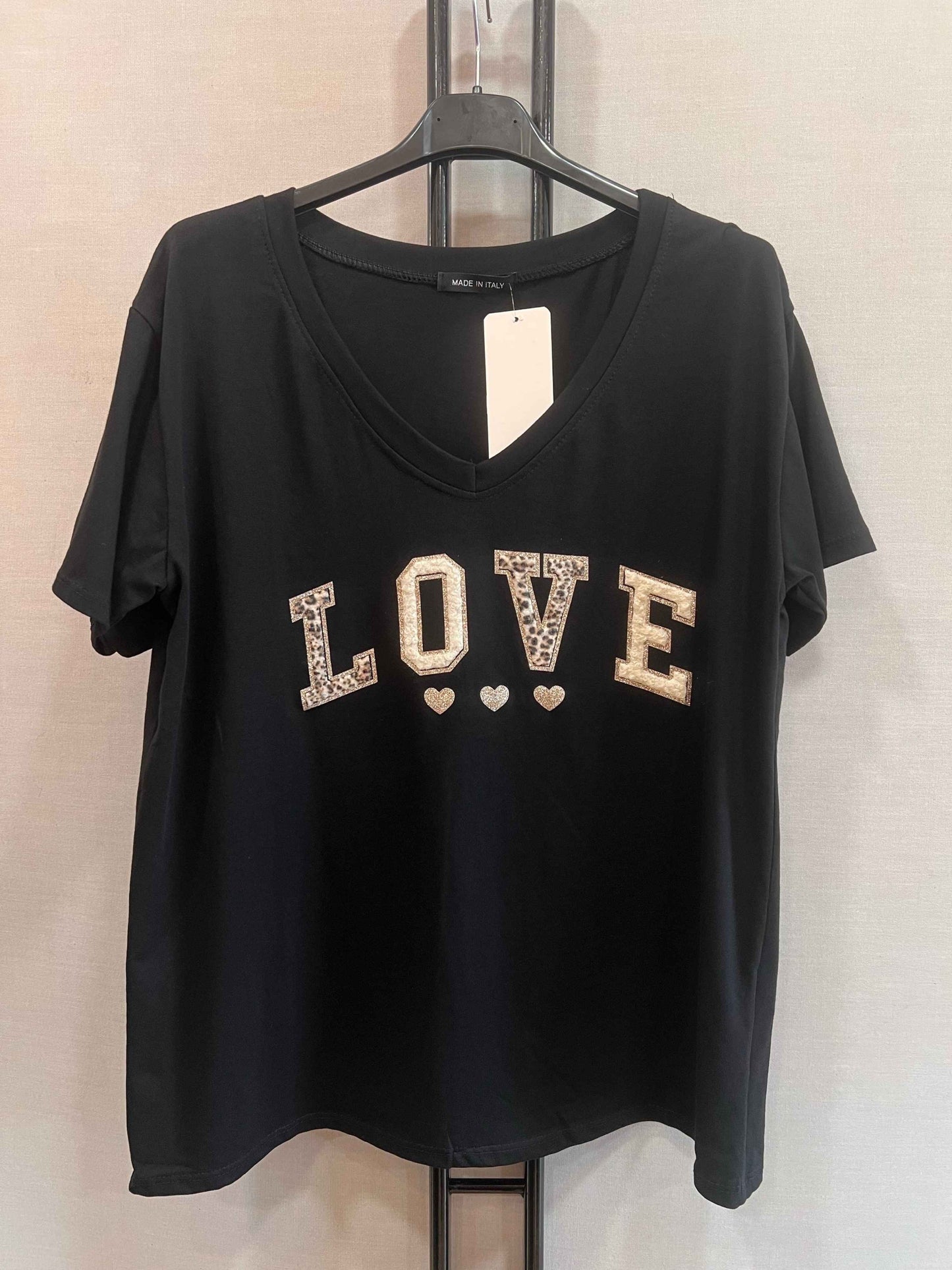 Tee-shirt ELIAS noir