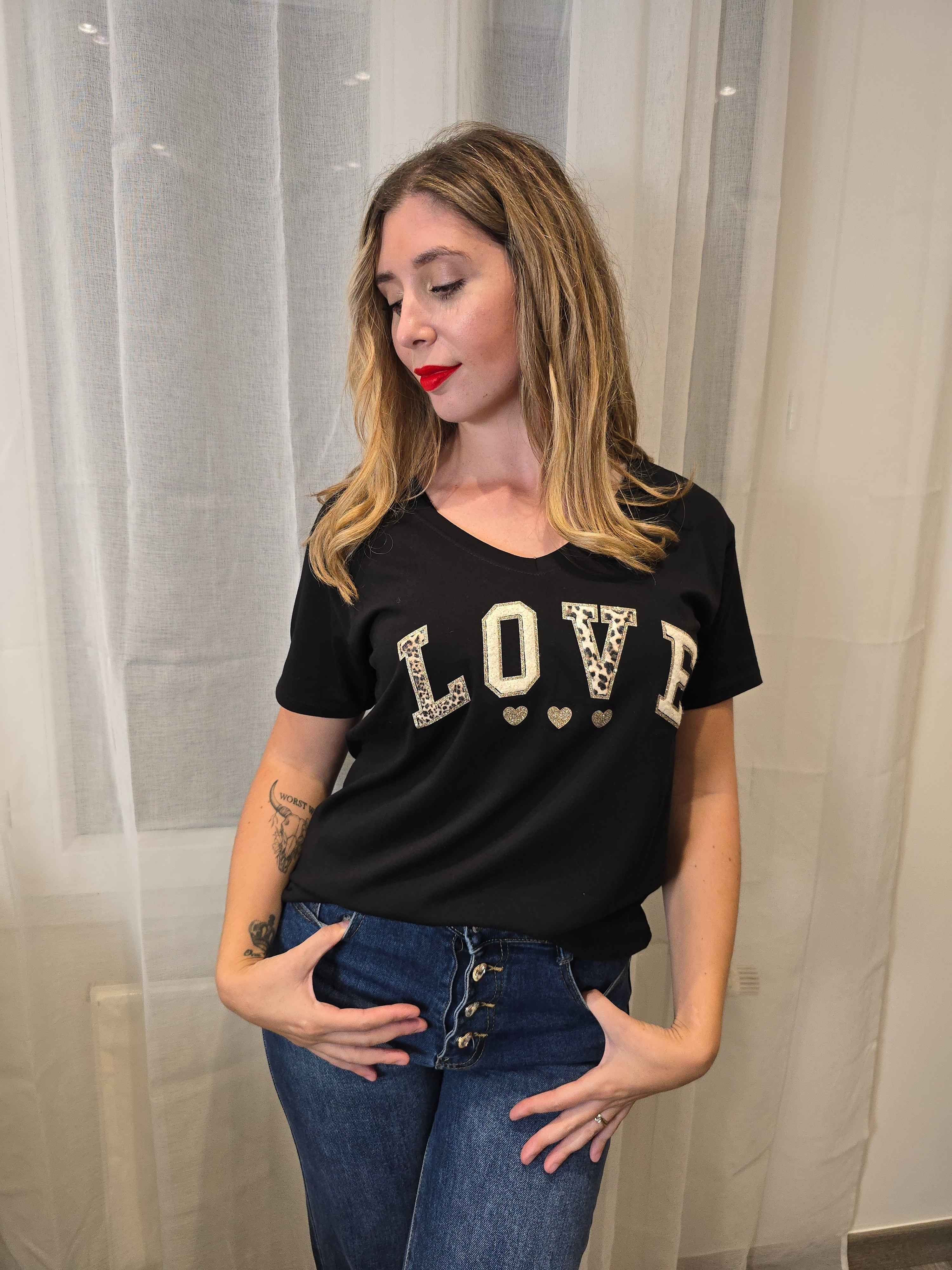 Tee-shirt ELIAS noir