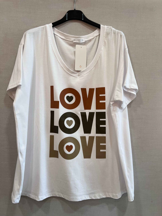 Tee-shirt ENRIQUE blanc