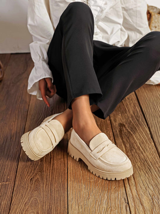 Mocassins JUAN beige