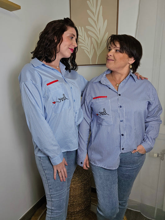 Chemise Justine Bleu jean