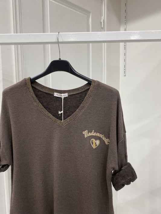 Pull LORENZO Chocolat