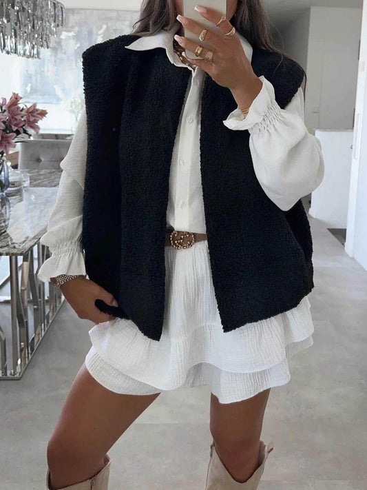 Gilet LUIS sans manche noir