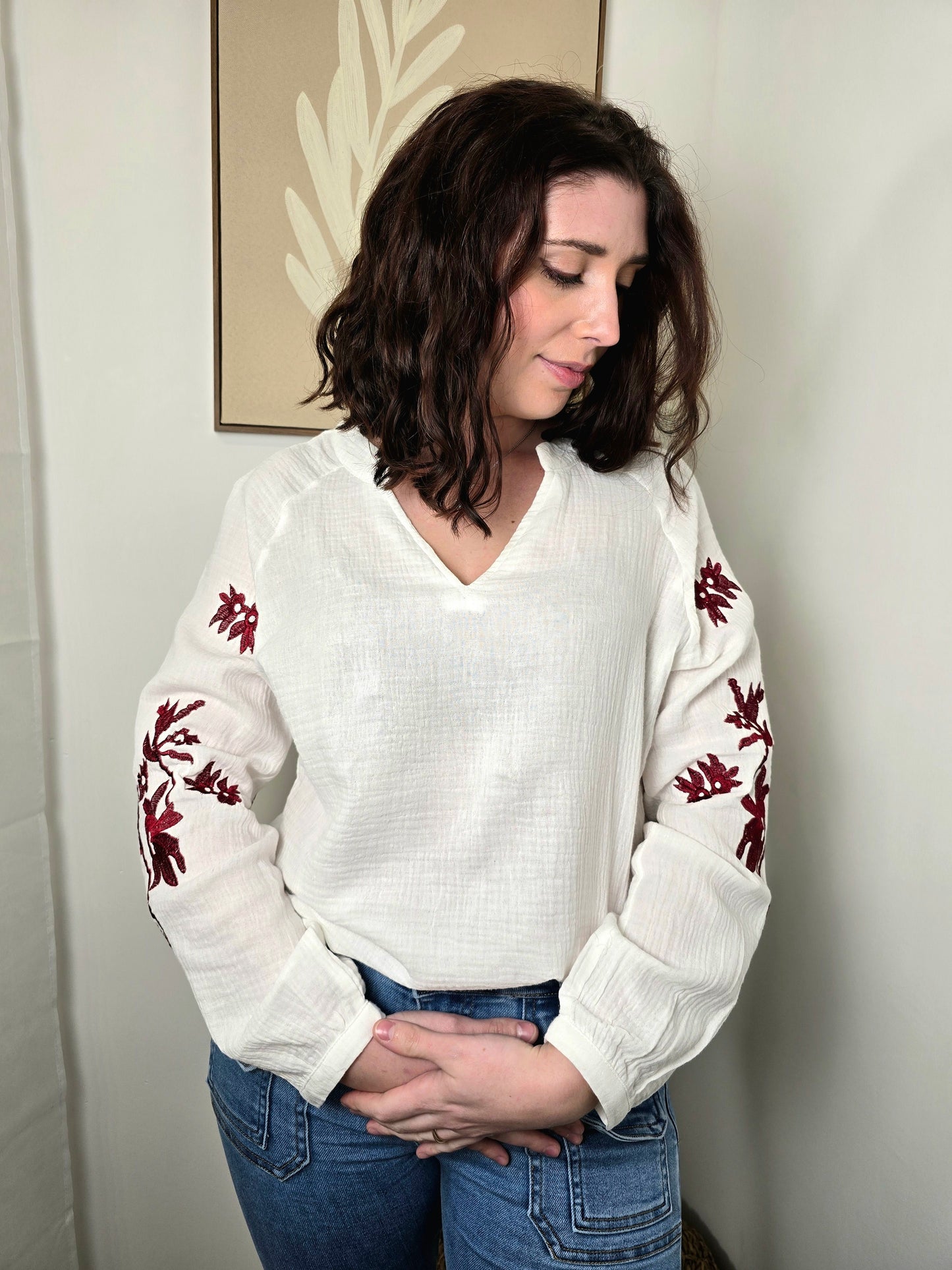 Blouse blanche Margaux