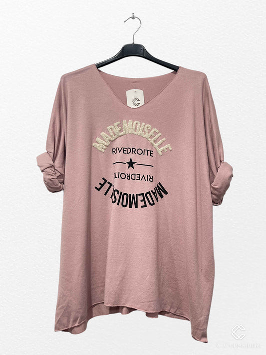 Pull MATEO "Mademoiselle" Rose