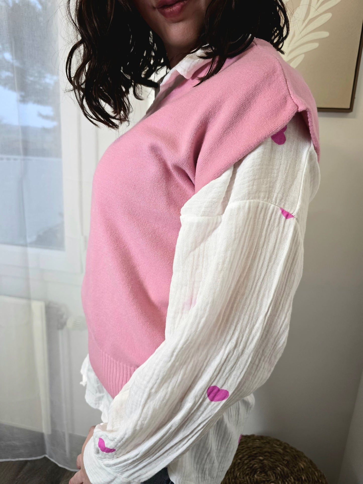 Pull Débardeur Rosy