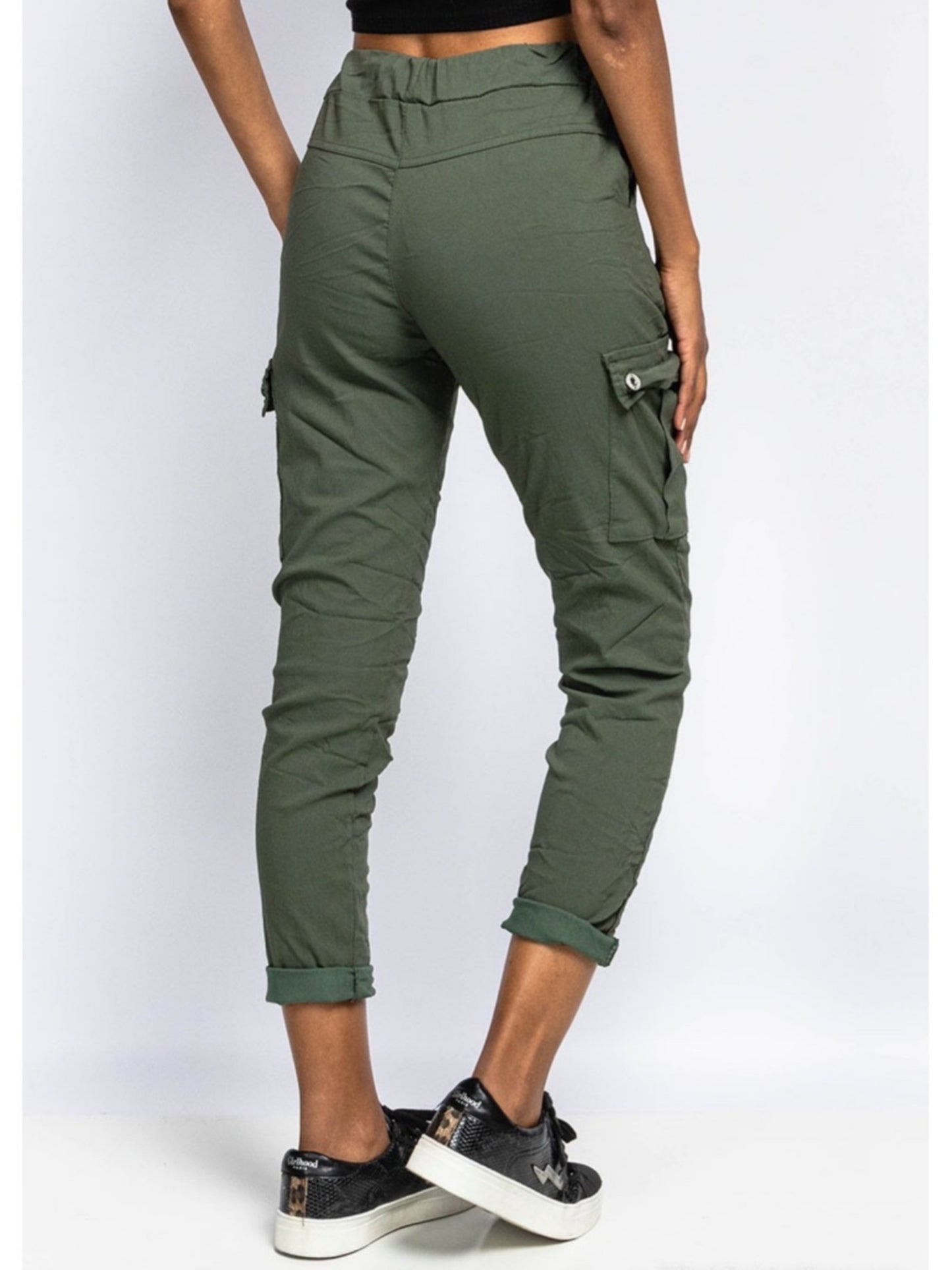 Pantalon Cargo Kaki