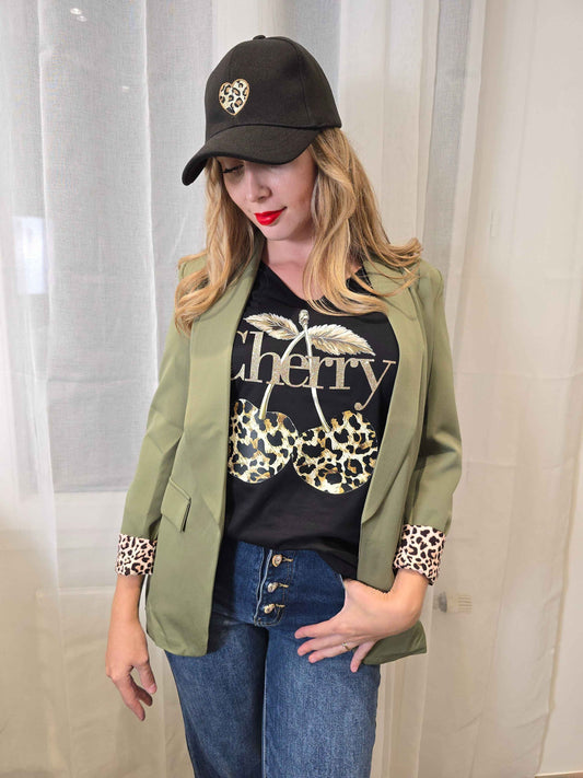 Veste blazer Vanessa kaki